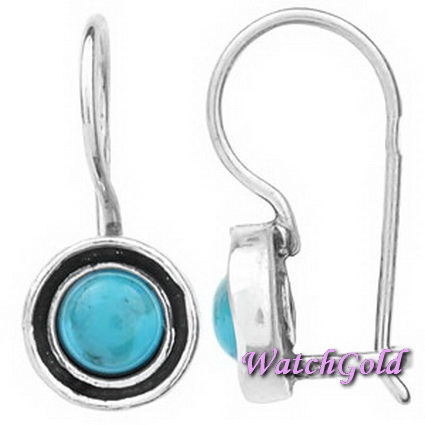 Серьги из серебра DENO 01E077TQ Серьги из серебра DENO 01E077TQ