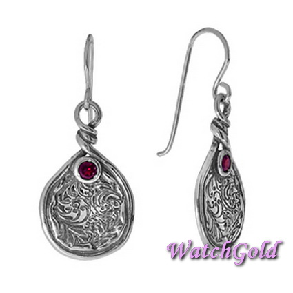 Серьги из серебра DENO 01E2054CZR Серьги из серебра DENO 01E2054CZR