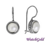 Серьги из серебра DENO 01E2075PL