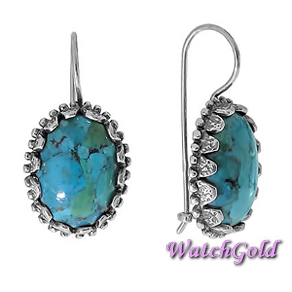 Серьги из серебра 01E2263TQ Серьги из серебра 01E2263TQ