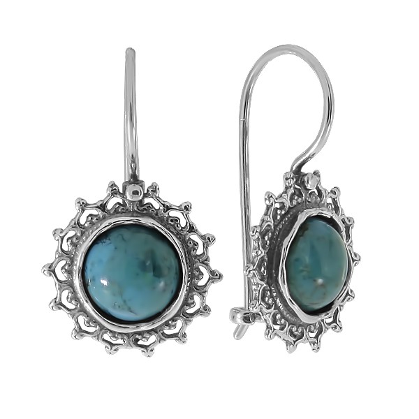 Серьги из серебра DENO 01E2861TQ Серьги из серебра DENO 01E2861TQ
