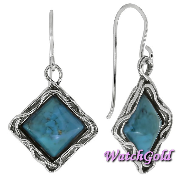 Серебряные серьги DENO 01E3330TQ Серебряные серьги DENO 01E3330TQ