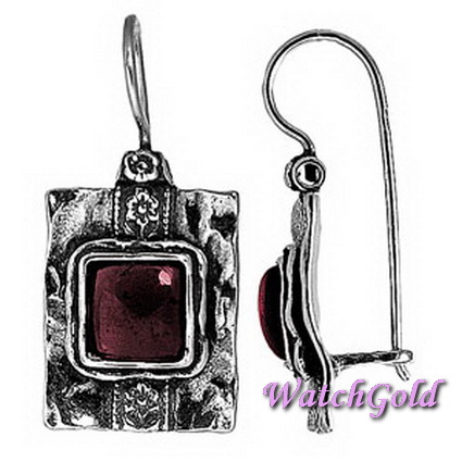 Серьги из серебра DENO 01E447GR Серьги из серебра DENO 01E447GR