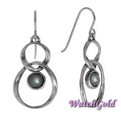 Серьги из серебра DENO 01E610LB Серьги из серебра DENO 01E610LB