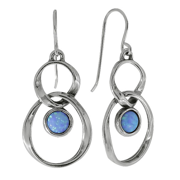 Серьги из серебра DENO 01E610OP Серьги из серебра DENO 01E610OP