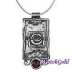 Колье из серебра 01N101GR