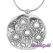 Колье из серебра DENO 01N1859PL
