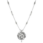 Колье из серебра DENO 01N3069PL