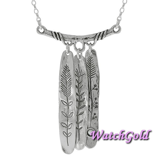 Колье из серебра Deno 01N4342PL Колье из серебра Deno 01N4342PL