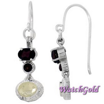 Серьги из серебра ITE703GR Серьги из серебра ITE703GR