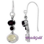 Серьги из серебра ITE703GR