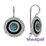 Серьги из серебра DENO MVE1187TQ
