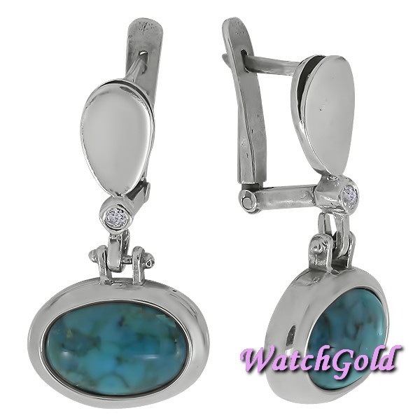 Серебряные серьги DENO MVE1200TQ Серебряные серьги DENO MVE1200TQ