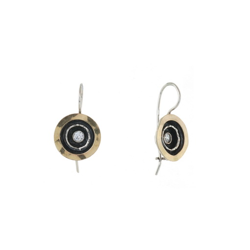 Серьги из серебра DENO MVE1464GCZ Серьги из серебра DENO MVE1464GCZ