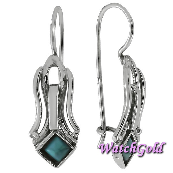 Серебряные серьги DENO MVE1620TQ Серебряные серьги DENO MVE1620TQ