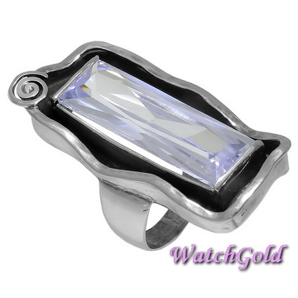 Кольцо из серебра с цирконом MVR387CZ Кольцо из серебра с цирконом MVR387CZ