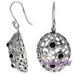 Серьги из серебра RGE11047GR