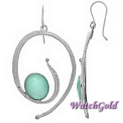 Серьги из серебра RGE41109 Серьги из серебра RGE41109