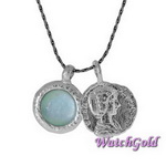 Колье из серебра с римским стеклом RGN2135214