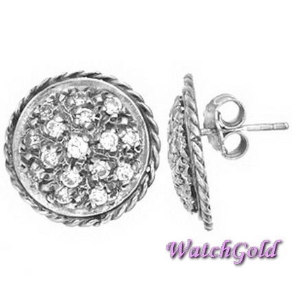 Серьги из серебра SNE2651CZ Серьги из серебра SNE2651CZ