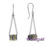 Серьги из серебра DENO SNE3499GCZ