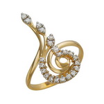 Золотое кольцо 01К119407