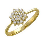 Золотое кольцо 01К131875