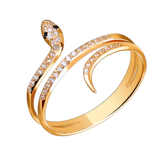 Золотое кольцо 01К215303-1 Золотое кольцо 01К215303-1