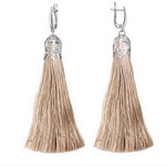 Серебряные серьги 01С0511171-10