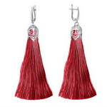 Серебряные серьги 01С0511171-1