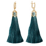 Серебряные серьги 01С0511171А-12