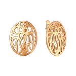 Серебряные серьги 01С056518А