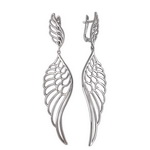 Серебряные серьги 01С058361