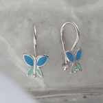 Серебряные детские серьги 01С059231Э-2