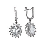 Серебряные серьги 01С1510758