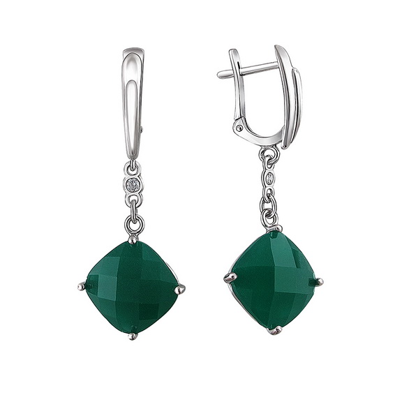 Серебряные серьги 01С2511140-3 Серебряные серьги 01С2511140-3