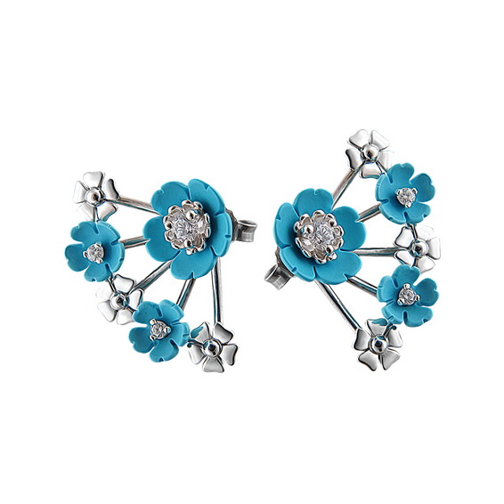 Серебряные серьги 01С2511201-1 Серебряные серьги 01С2511201-1