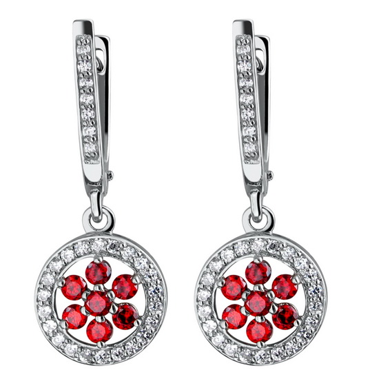 Серебряные серьги 01С2511690-1 Серебряные серьги 01С2511690-1