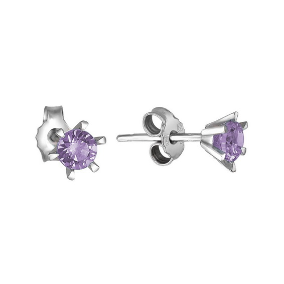 Серебряные серьги 01С255239-6 Серебряные серьги 01С255239-6
