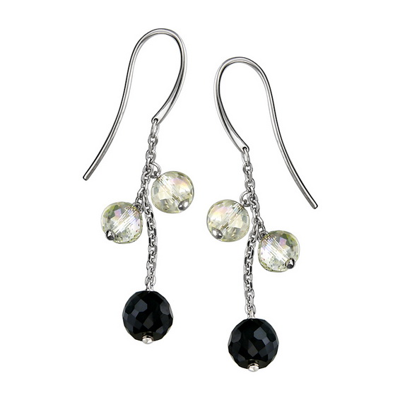 Серебряные серьги 01С258700-3 Серебряные серьги 01С258700-3