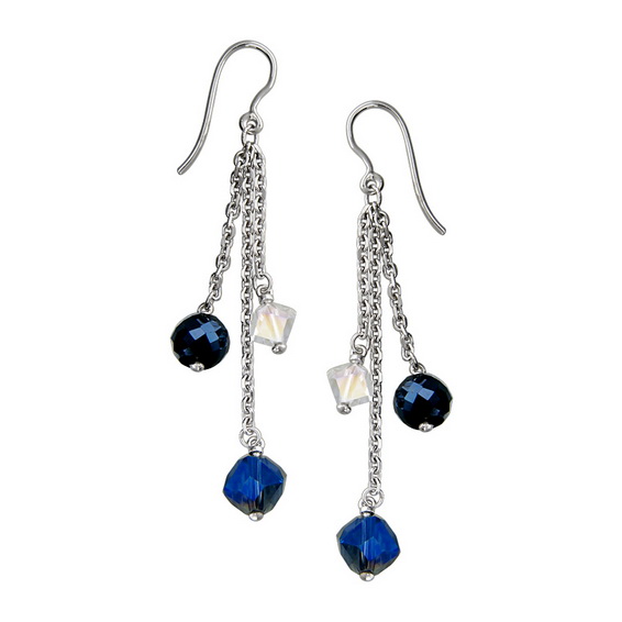 Серебряные серьги 01С258706-1 Серебряные серьги 01С258706-1