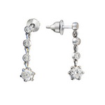 Серебряные пусеты А16С151161