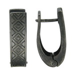 Серебряные серьги Б21С054560ЧР-1