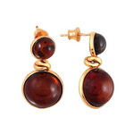 Серебряные пусеты В4С451024П