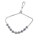 Серебряный браслет 01Б251954-2