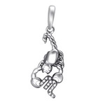 Серебряная подвеска Скорпион 01Д1510111Ч