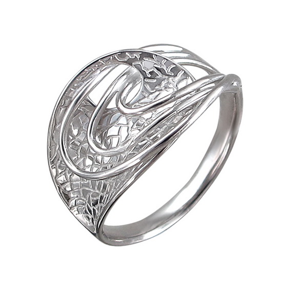 Серебряное кольцо 01К054935