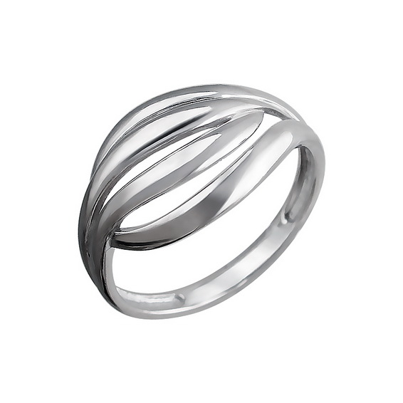 Серебряное кольцо 01К058606