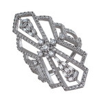 Серебряное кольцо 01К1510733