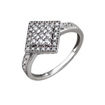 Серебряное кольцо 01К1510760